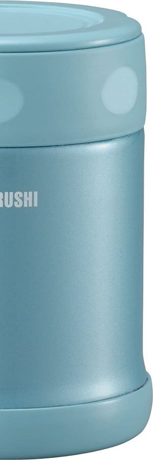 Zojirushi 350Ml Japan Aqua Blue Stainless Steel Food Jar Sw - Eae35 - Ab