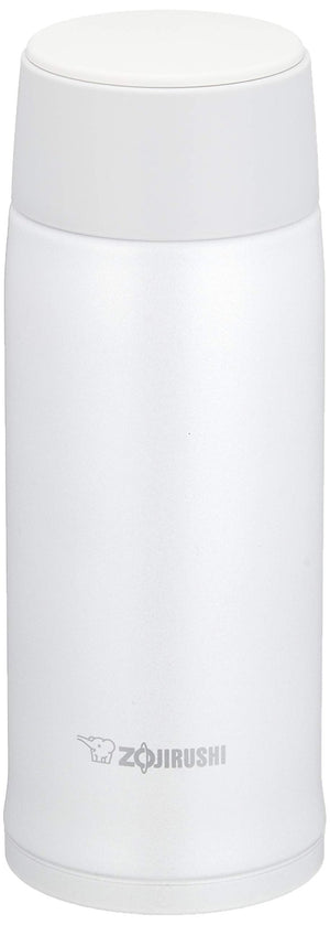 Zojirushi 360ml Lightweight Stainless Steel Insulated Water Bottle White Sm - Na36 - Wa