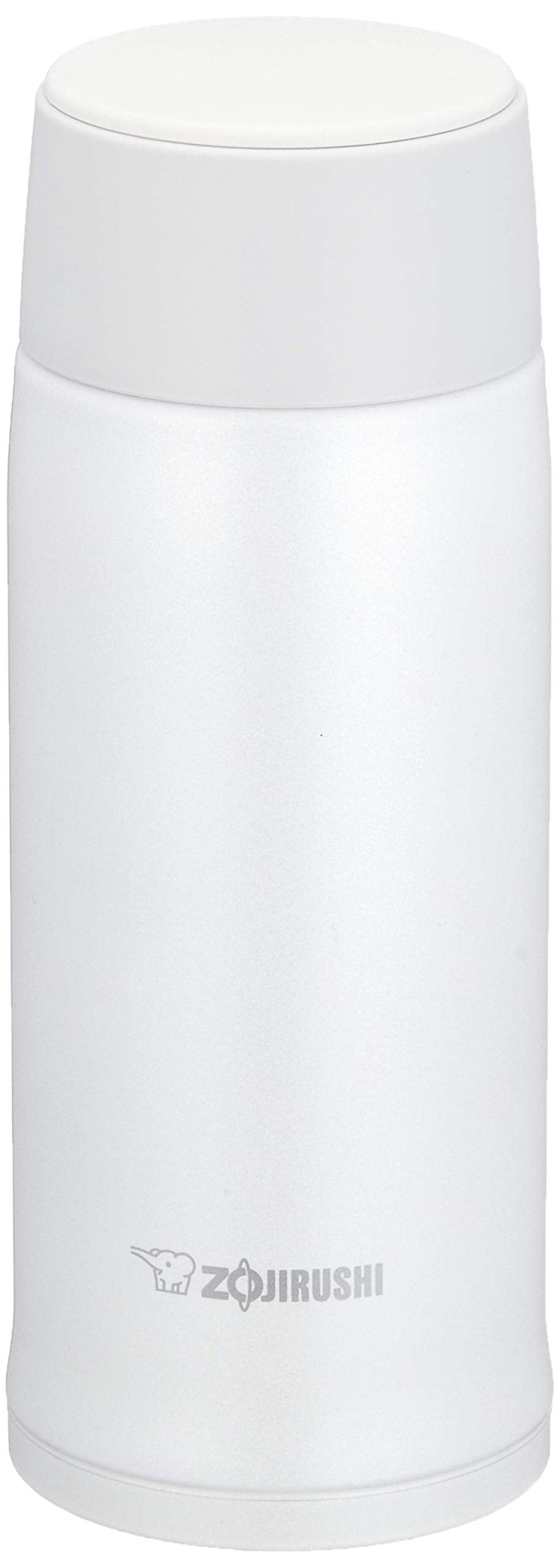Zojirushi 360ml Lightweight Stainless Steel Insulated Water Bottle White Sm - Na36 - Wa