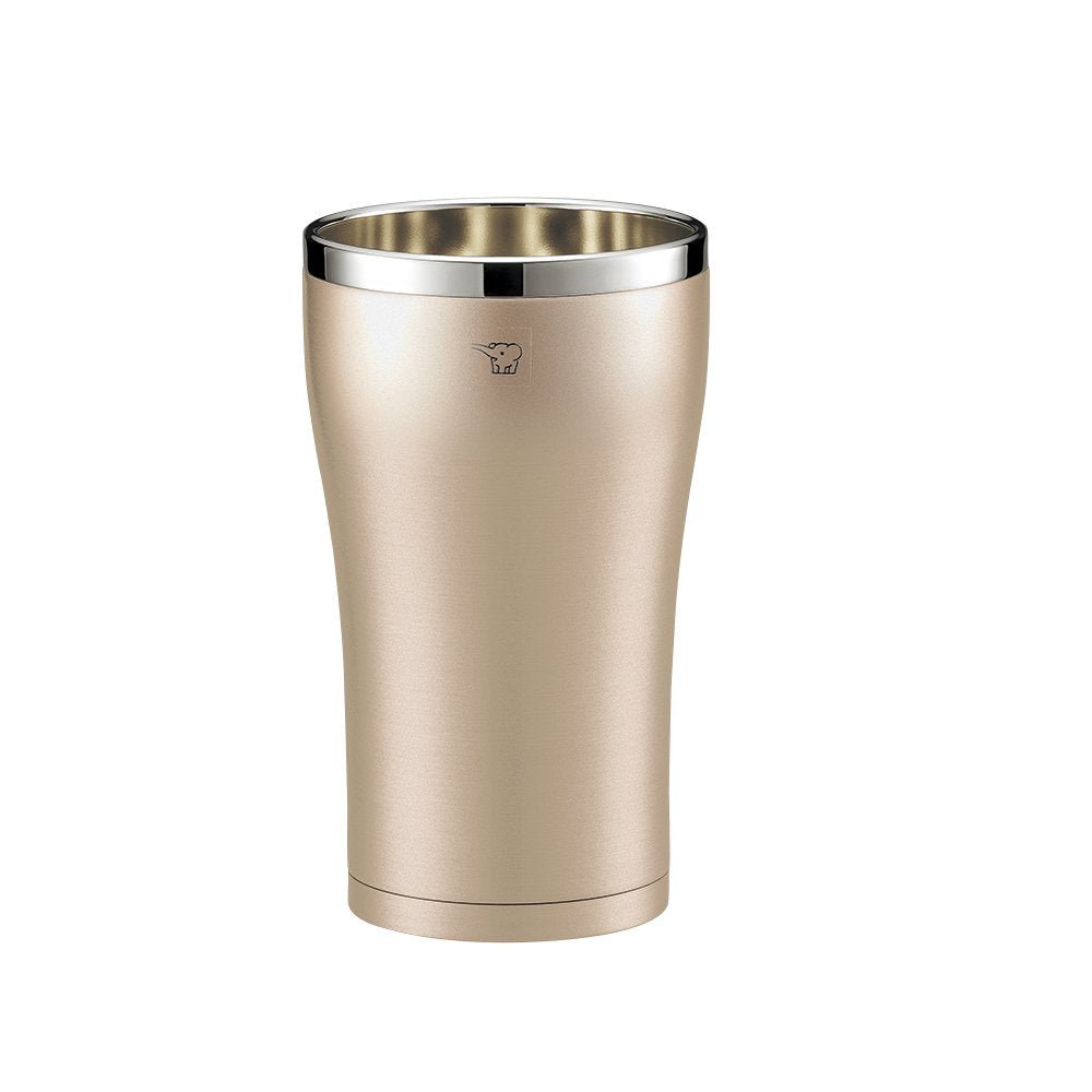 Zojirushi 450ml Gold Stainless Steel Vacuum Flask Tumbler SX - DC45 - NA