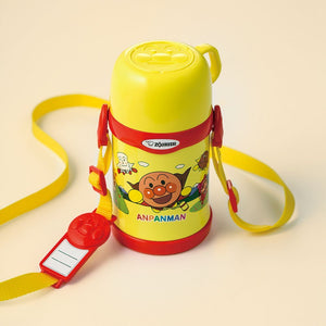 Zojirushi 450ml Stainless Steel Water Bottle with Cup - Anpanman Series Model SC - LG45A - ER