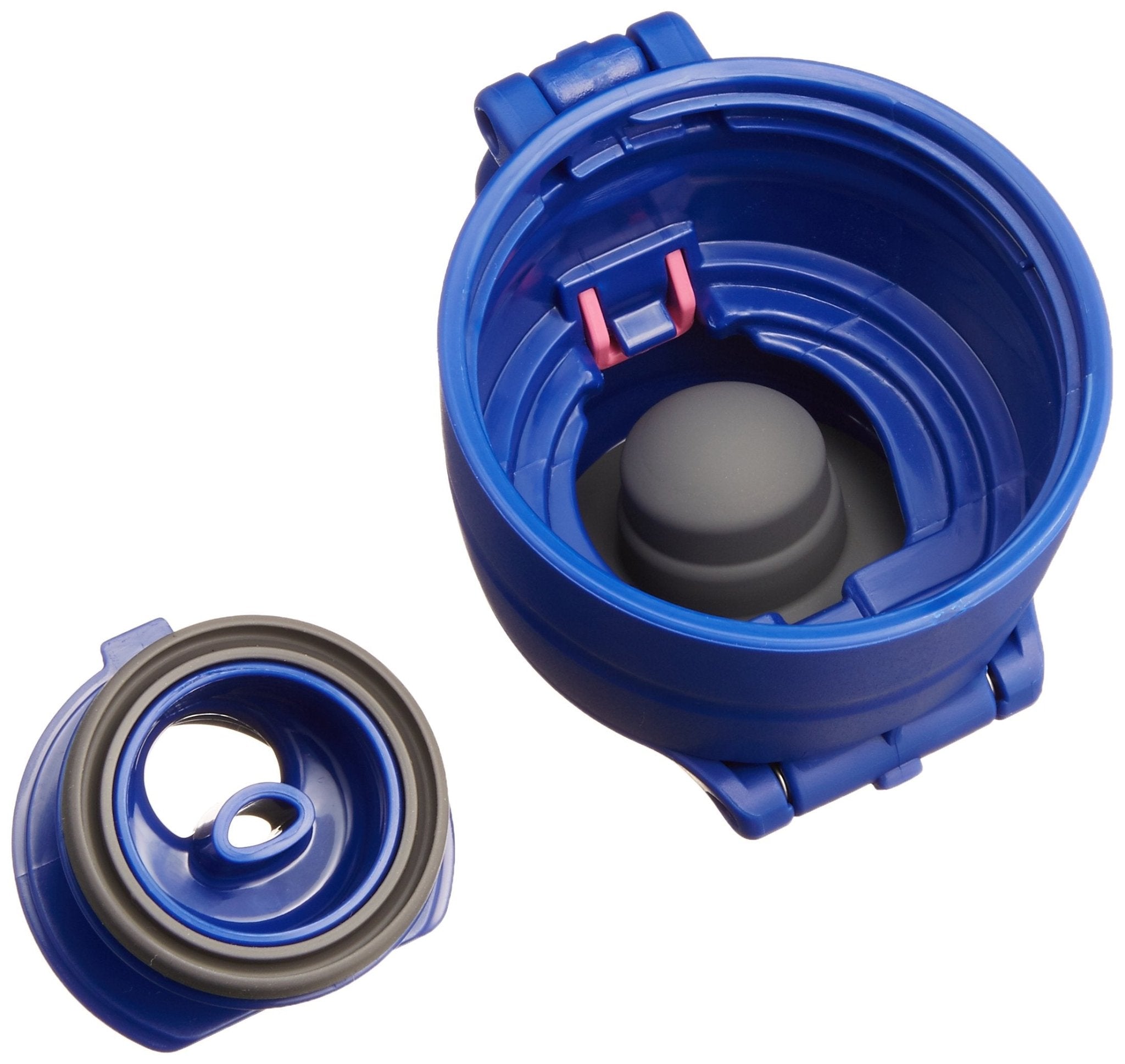 Zojirushi 820ml Blue Stainless Steel Water Bottle with 2 - Way Cup and Drinking Pouch