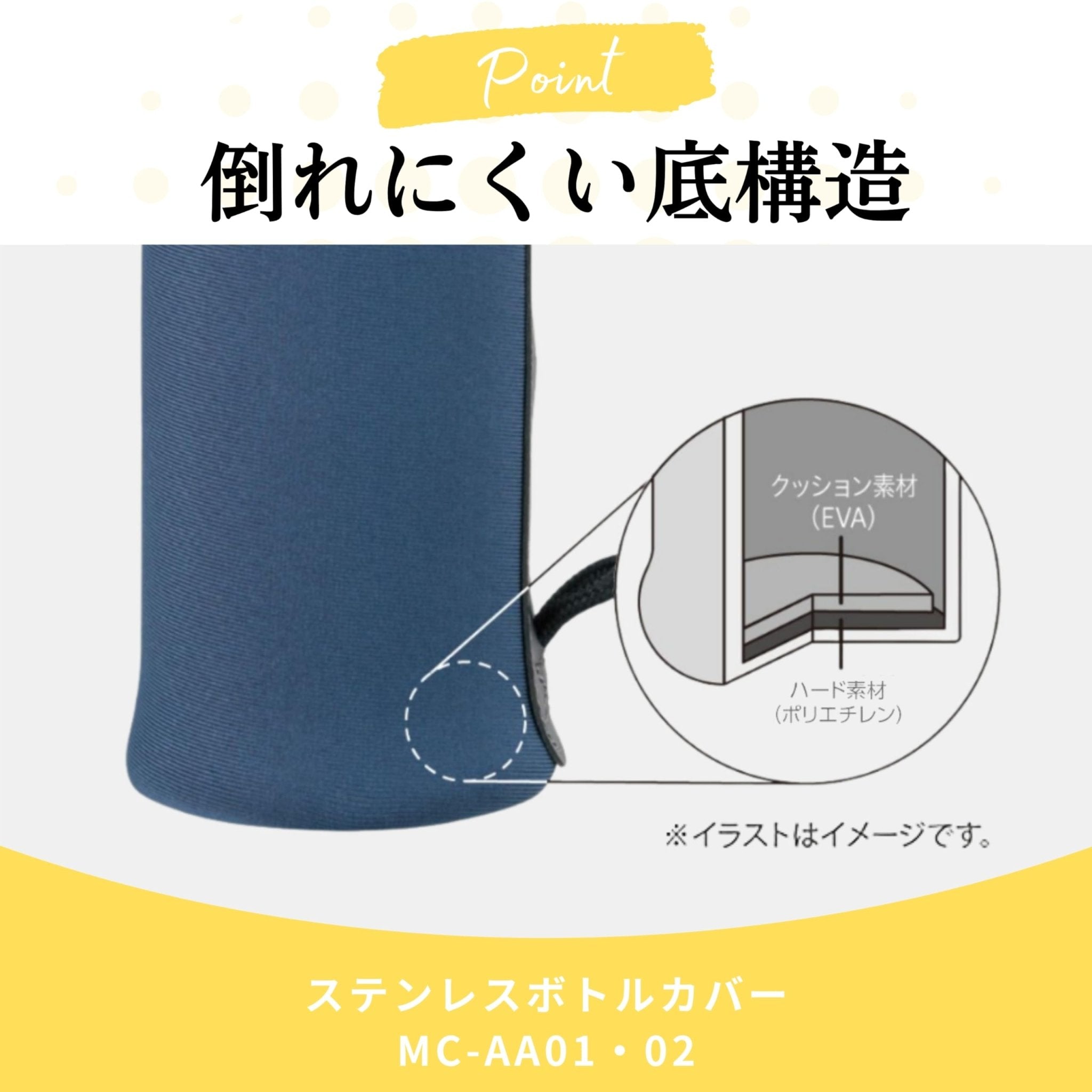 Zojirushi Beige 360ml Stainless Steel Water Bottle Cover 3 - Way Stretch Machine Washable