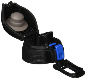 Zojirushi Blue Stripe Sports Water Bottle with Cool Bottle Stopper Set