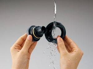 Zojirushi Cool Bottle 0.5L - Stainless Steel in Clear Black - Tough St - Gc50 - Bf