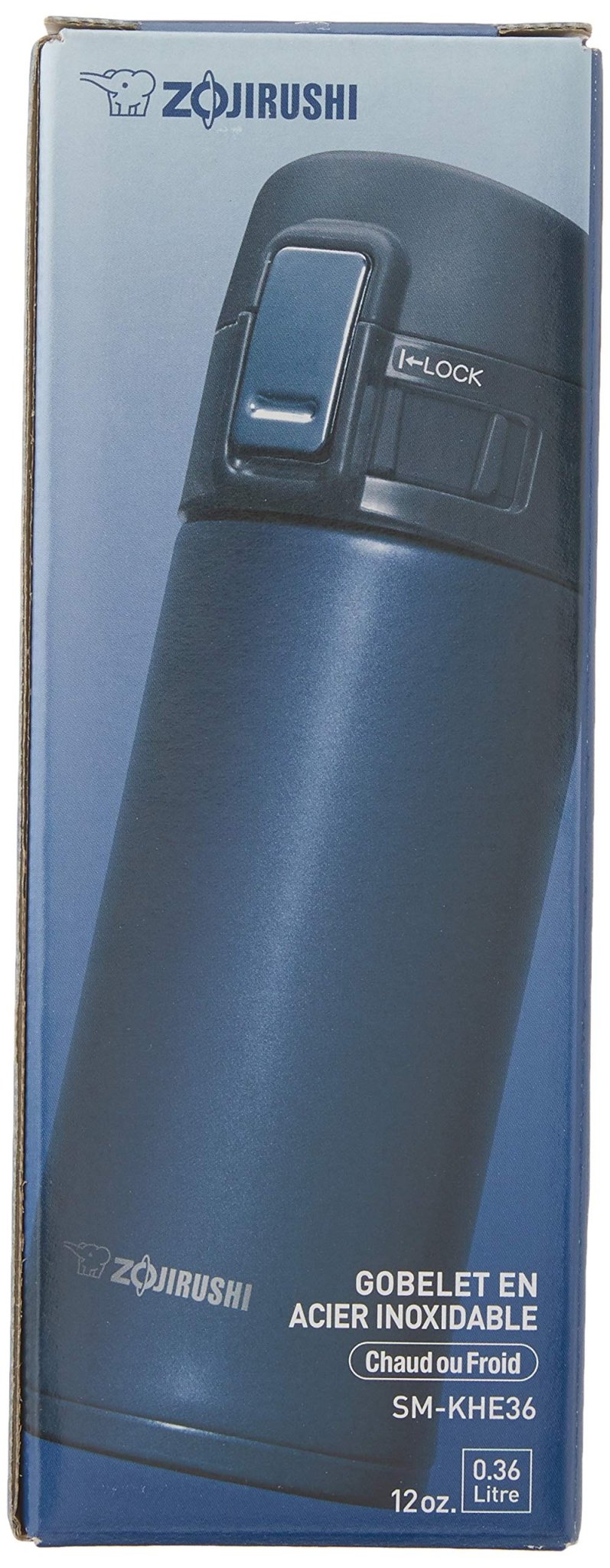 Zojirushi Gold Stainless Steel 12Oz Travel Mug FBA 230800 Model