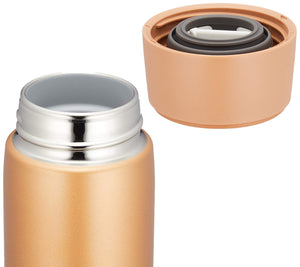 Zojirushi Honey Gold 480ml Stainless Steel Water Bottle Hot/Cold Insulation Lightweight