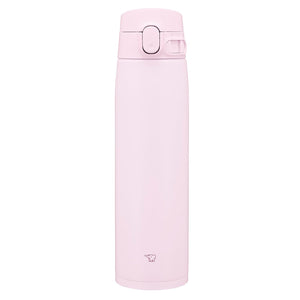 Zojirushi Large Capacity 720ml One - Touch Stainless Steel Mug Soft Pink