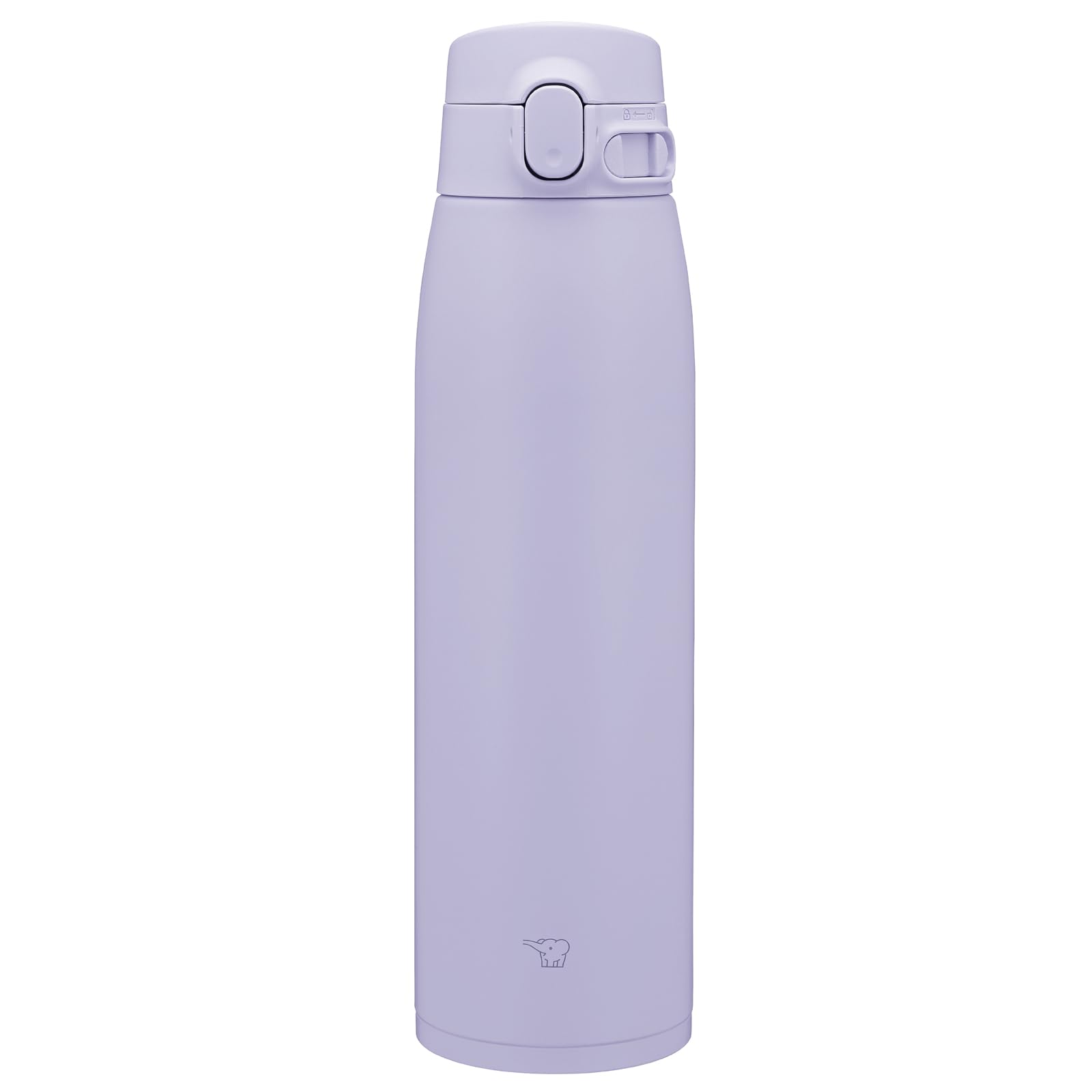 Zojirushi Large Capacity 950Ml Stainless Steel Water Bottle with One - Touch Seamless Cap in Lilac Purple