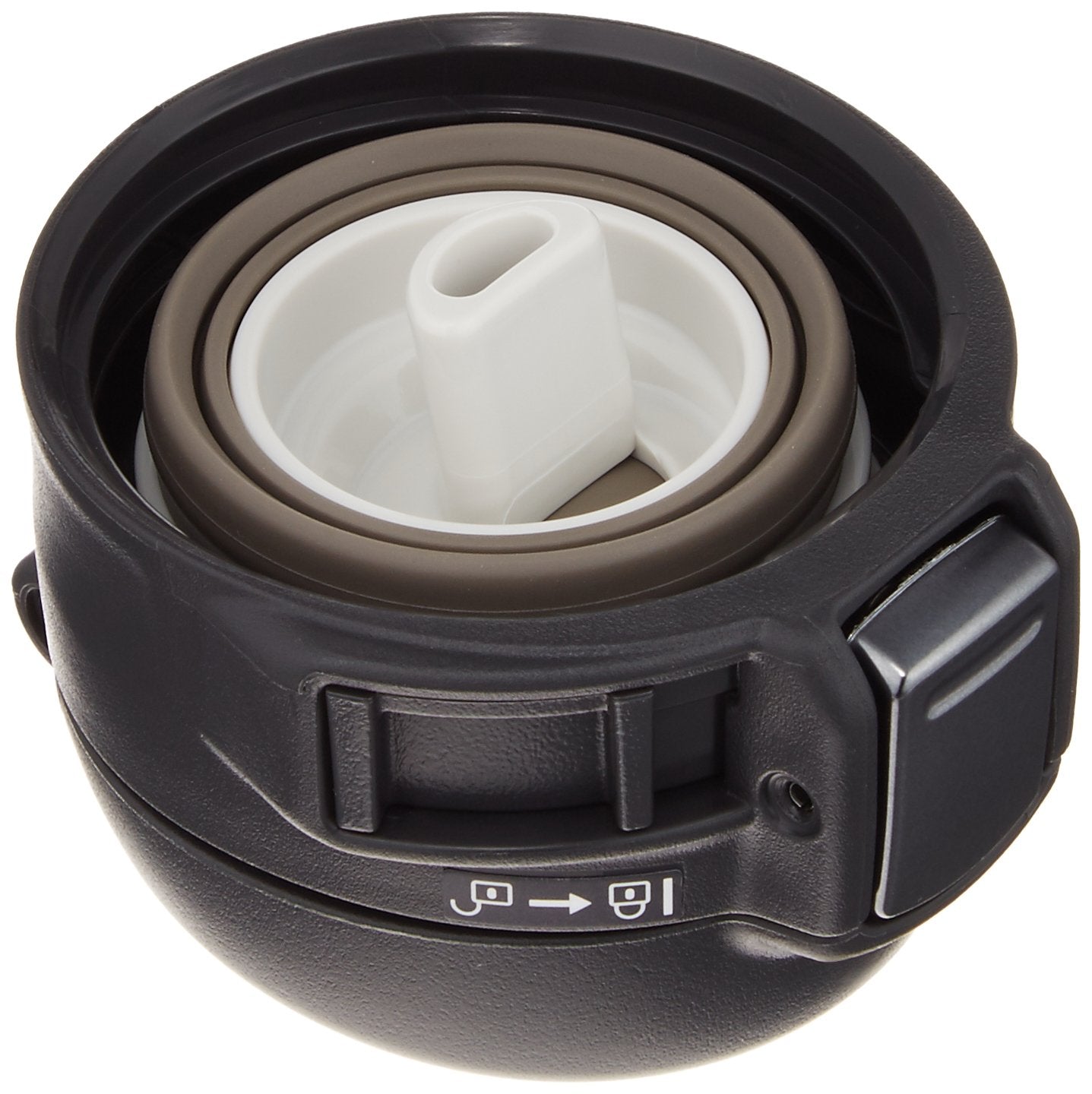 Zojirushi Lightweight Stainless Steel Water Bottle Direct Drinking 360ml Slate Gray