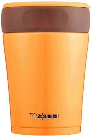 Zojirushi Mahobin (Zojirushi) Stainless Steel Vacuum Insulation Hood Jar Lunch Box Heat Insulation Cold Insulation Wide Mouth 360Ml Pumpkin Sw - Gd36 - Dp