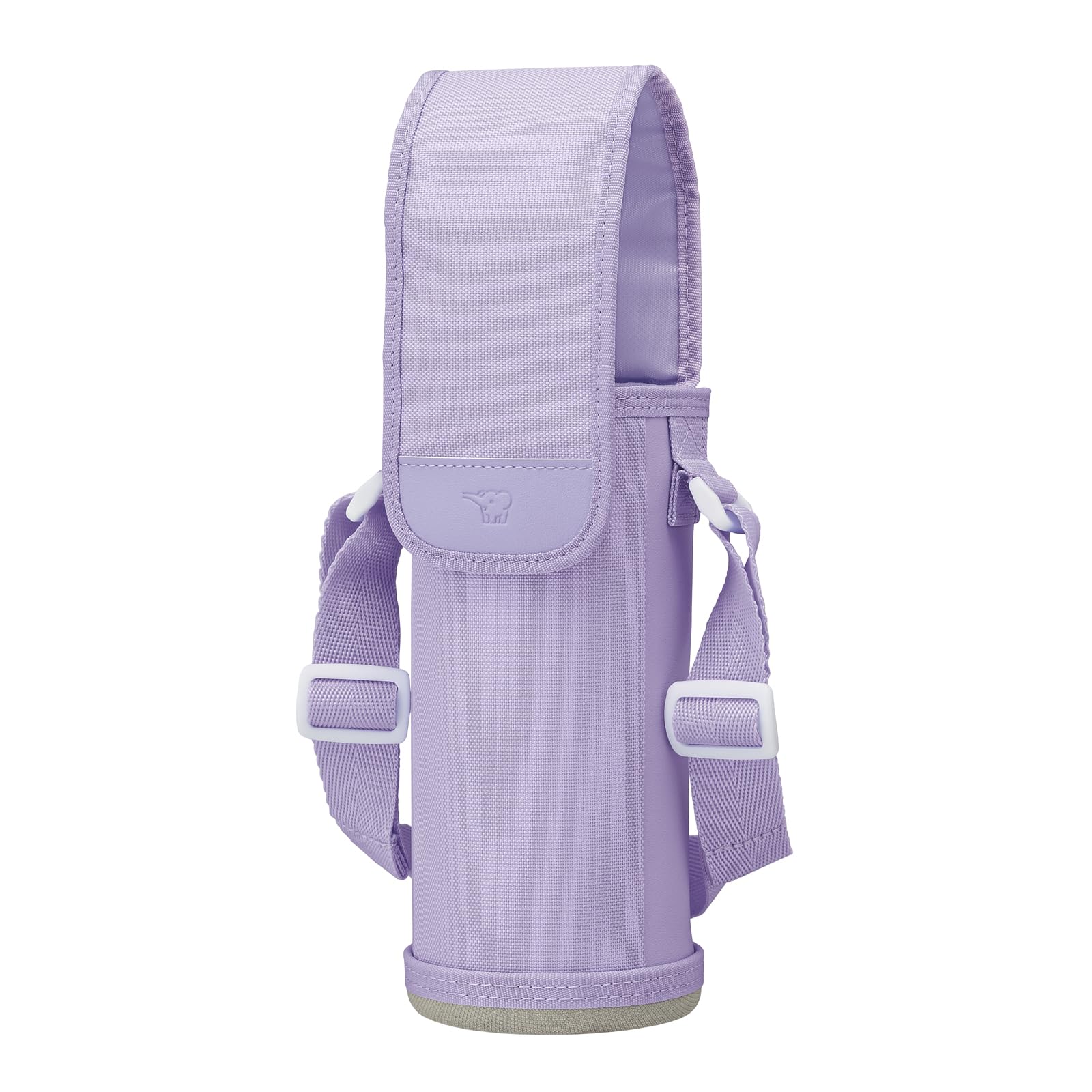 Zojirushi MC - CA03 - VA Stainless Steel 600ml Water Bottle Cover with Strap Purple
