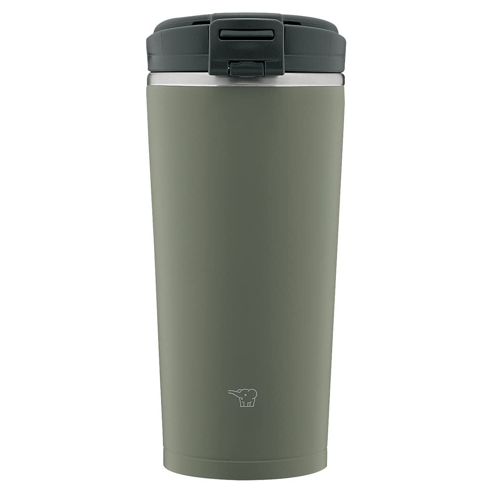 Zojirushi Portable 300ml Water Bottle Forest Gray Flip Lid Tumbler Easy Clean SX - KA30 - HM