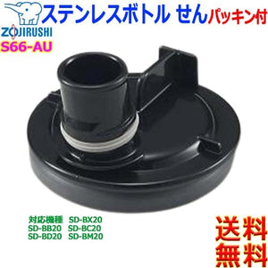 Zojirushi S66 - Au Stainless Steel Water Bottle with Replacement Cap and Plug Gasket