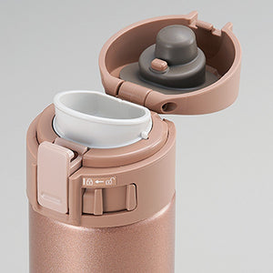 Zojirushi Sm - Kc48 - Nm Water Bottle Direct Drinking Stainless Mug Rose Gold 480ml - Thermos Bottles