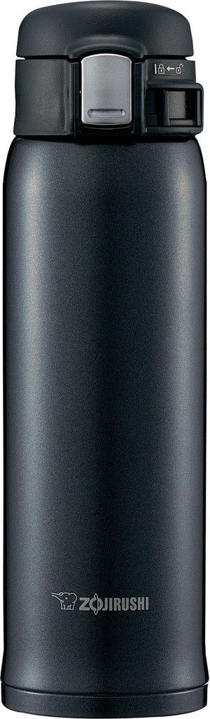 Zojirushi Sm - Sd48 - Bc Bc Stainless Steel Mug Silky Black 480ml - Japanese Vacuum Bottles