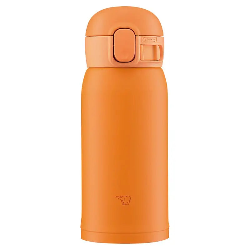 Zojirushi Sm - Wa36 - Da Stainless Steel Mug Seamless One Touch Orange 360ml - Japanese Thermose Bottle
