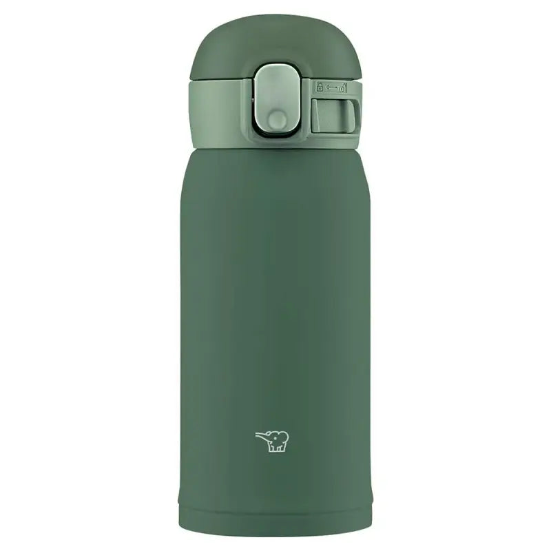 Zojirushi Sm - Wa36 - Gd Stainless Steel Mug Seamless One Touch Khaki 360ml - Japanese Thermos Bottle