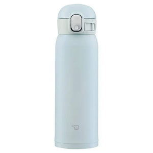 Zojirushi Sm - Wa48 - Hl Stainless Steel Mug Seamless One Touch Ice Gray 480ml - Japanese Vacuum Bottle