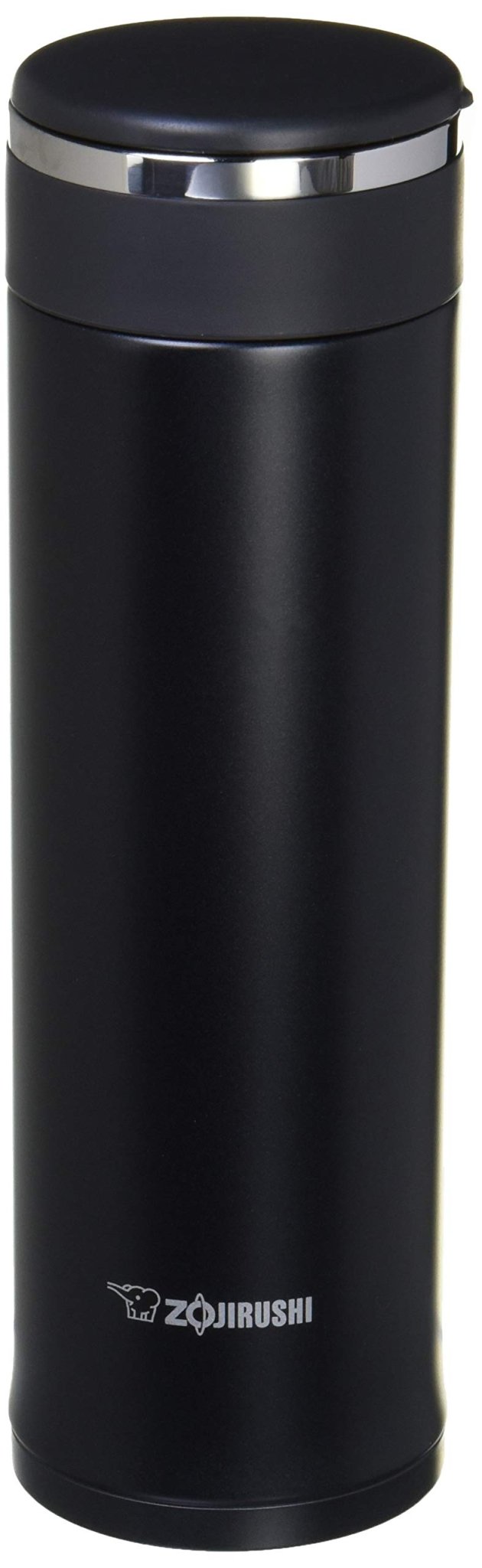 Zojirushi Smart Gray 0.48L Stainless Steel Water Bottle Screw Mug - SM - JE48 - HM