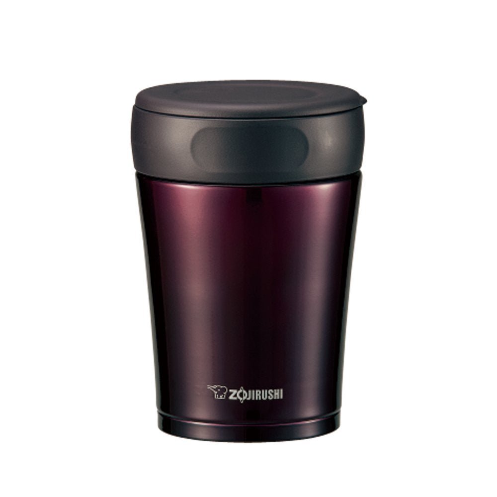 Zojirushi Stainless Steel 0.36L Food Jar with Disassembly Cap Bordeaux Sw - Gb36 - Vd