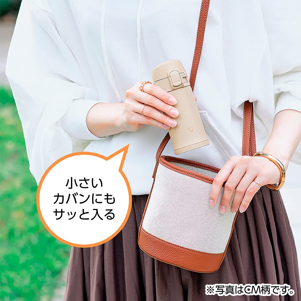 Zojirushi Stainless Steel 0.3L Beige Water Bottle Mug - Sm - Pd30 - Cm