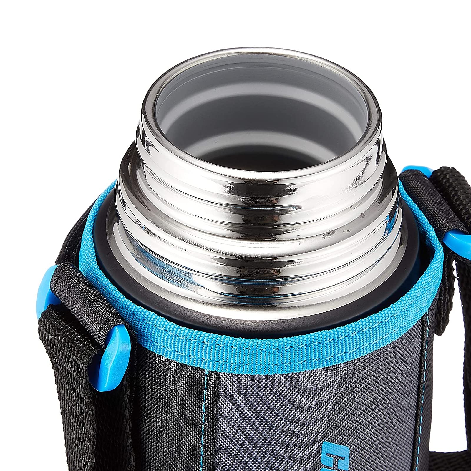 Zojirushi Stainless Steel 820ml 2 - Way Water Bottle for Field Trip and School in Black Blue