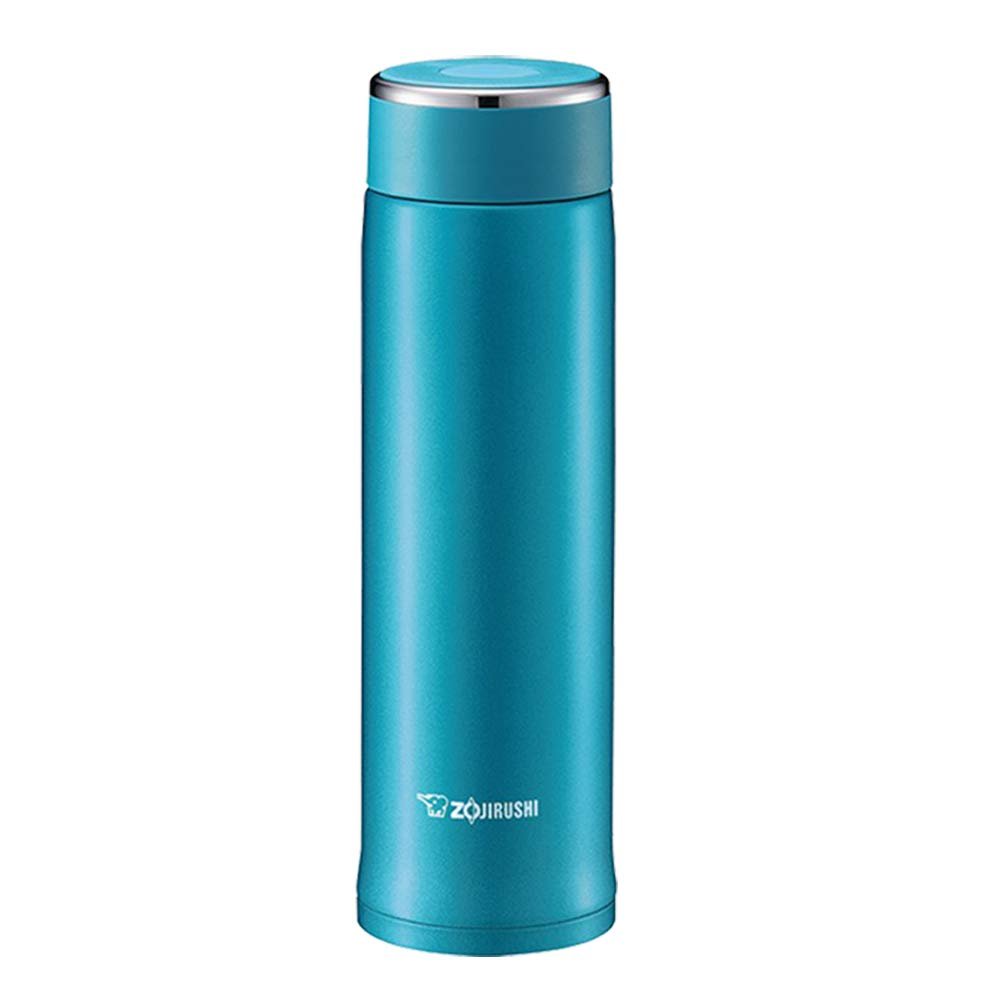 Zojirushi Stainless Steel Direct Drinking Water Bottle 480ML Turquoise Blue Sm - La48 - Av