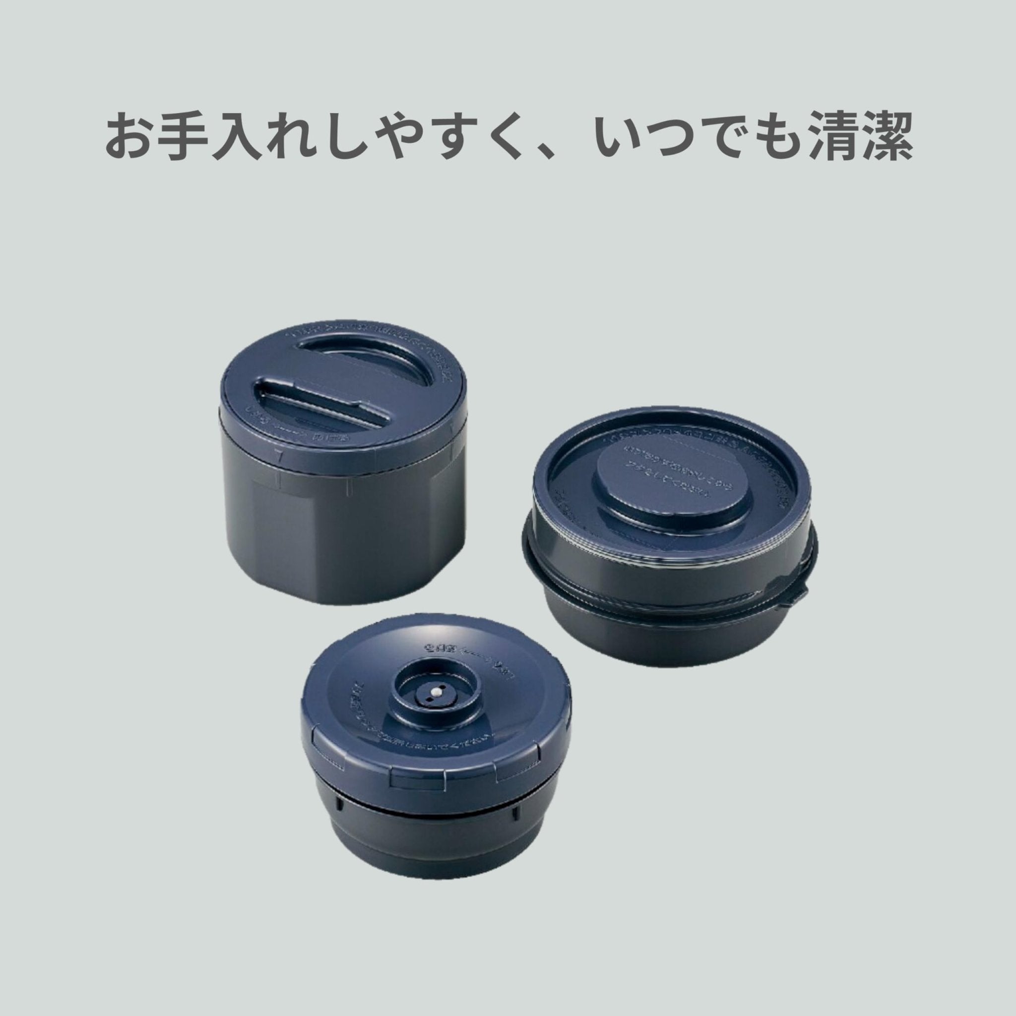 Zojirushi Stainless Steel Insulated Lunch Box with Lunch Bag 1.5 Cups Silver