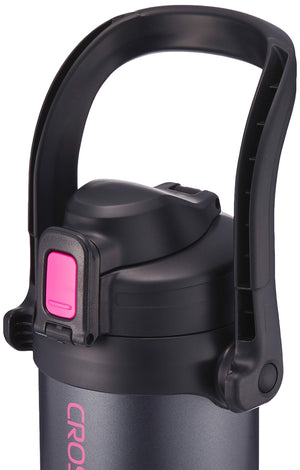 Zojirushi Stainless Steel Sports Water Bottle 2.06L Direct Drinking Pink Black