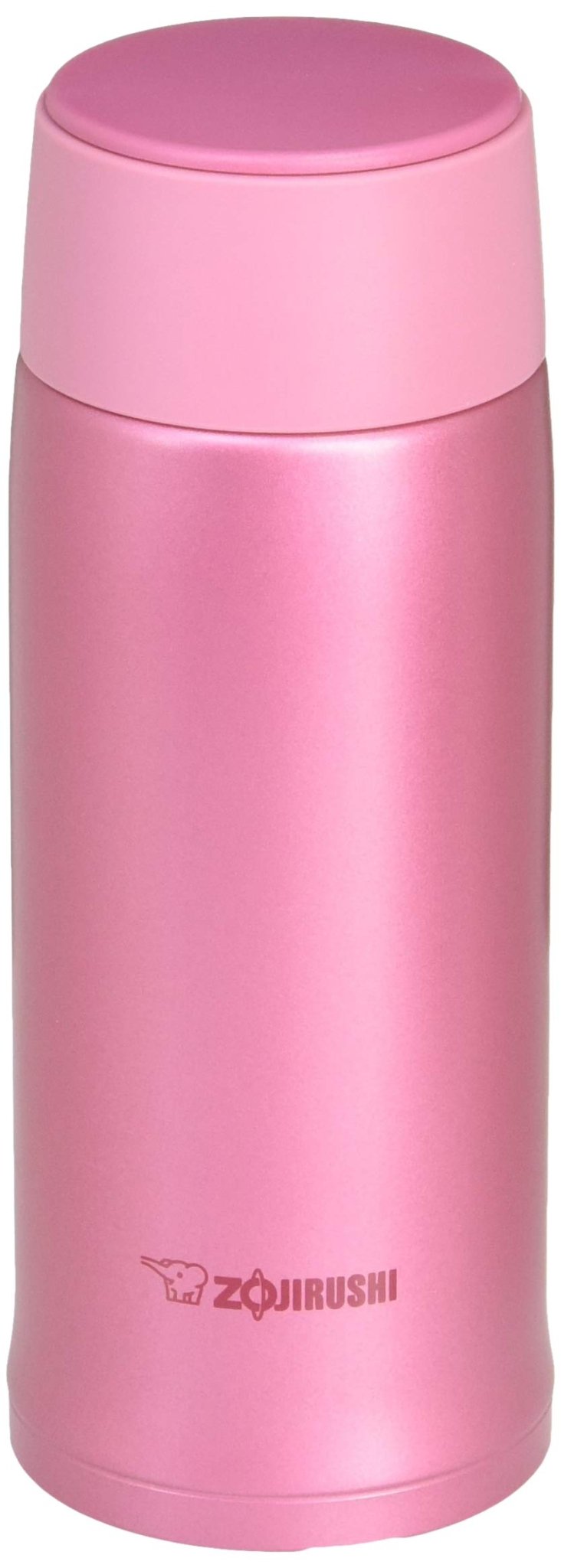 Zojirushi Stainless Steel Water Bottle 360ml Lightweight Cold/Hot Insulation Pink