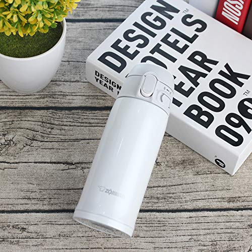 Zojirushi White 360ml Mug Bottle Compact and Easy - to - use - Model Sm - Ta36 - Wa