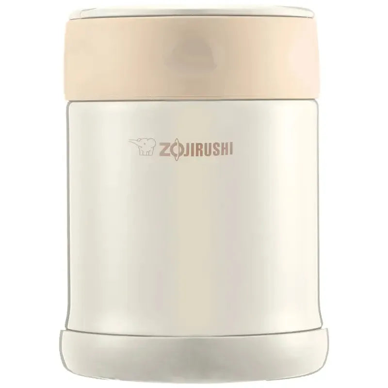 Zojirushi (Zojirushi) Stainless Food Jar 350Ml Cream Sw - Ee35 - Cc