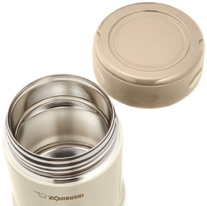 Zojirushi (Zojirushi) Stainless Food Jar 350Ml Cream Sw - Ee35 - Cc