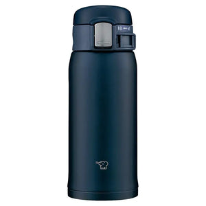 Zojirushi (Zojirushi) Water Bottle Direct Drinking [One - Touch Open] Stainless Mug 360Ml Navy Sm - Sf36 - Ad