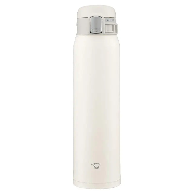 Zojirushi (Zojirushi) Water Bottle Direct Drinking [One - Touch Open] Stainless Mug 600Ml Pale White Sm - Sf60 - Wm
