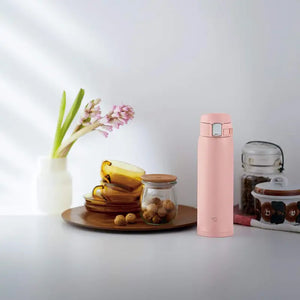 Zojirushi (Zojirushi) Water Bottle Direct Drinking [One - Touch Open] Stainless Mug 480Ml Pink Sm - Sf48 - Pa