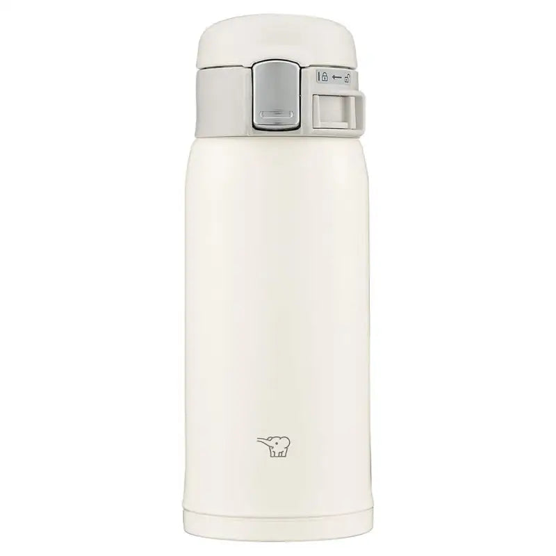Zojirushi (Zojirushi) Water Bottle Direct Drinking [One - Touch Open] Stainless Mug 360Ml Pale White Sm - Sf36 - Wm