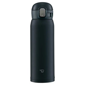 Zojirushi (Zojirushi) Water Bottle One Touch Stainless Mug Seamless 0.48L Black Sm - Wa48 - Ba