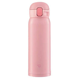 Zojirushi (Zojirushi) Water Bottle One Touch Stainless Mug Seamless 0.48L Peach Pink Sm - Wa48 - Pa
