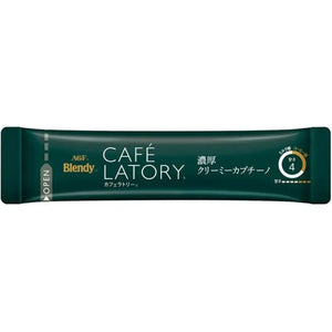 Ajinomoto Agf Blendy Cafe Latory Rich Creamy Cappuccino Latte 18 Sticks - Cappuccino Latte - YOYO JAPAN