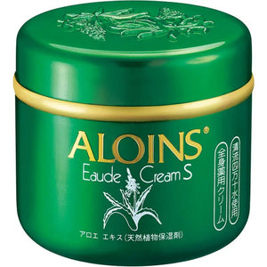 Aloins Eaude Cream S With Aloe Extract For Whole Body Usage 185g - Japanese Aloe Moisturizers