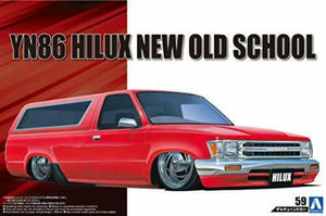 Aoshima 1/24 Yn86 Hilux Old School '95 Toyota Plastic Model Kit