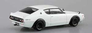 Aoshima 1/32 Nissan C110 Skyline Gt - R Custom (White) Snap Kit Model No.18 - Sp2 - Made In Japan