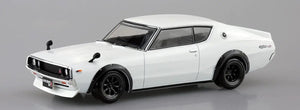 Aoshima 1/32 Nissan C110 Skyline Gt - R Custom (White) Snap Kit Model No.18 - Sp2 - Made In Japan