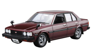 AOSHIMA 53454 The Model Car 44 Toyota E70 Corolla Sedan Gt/Dx 1979 1/24 Scale