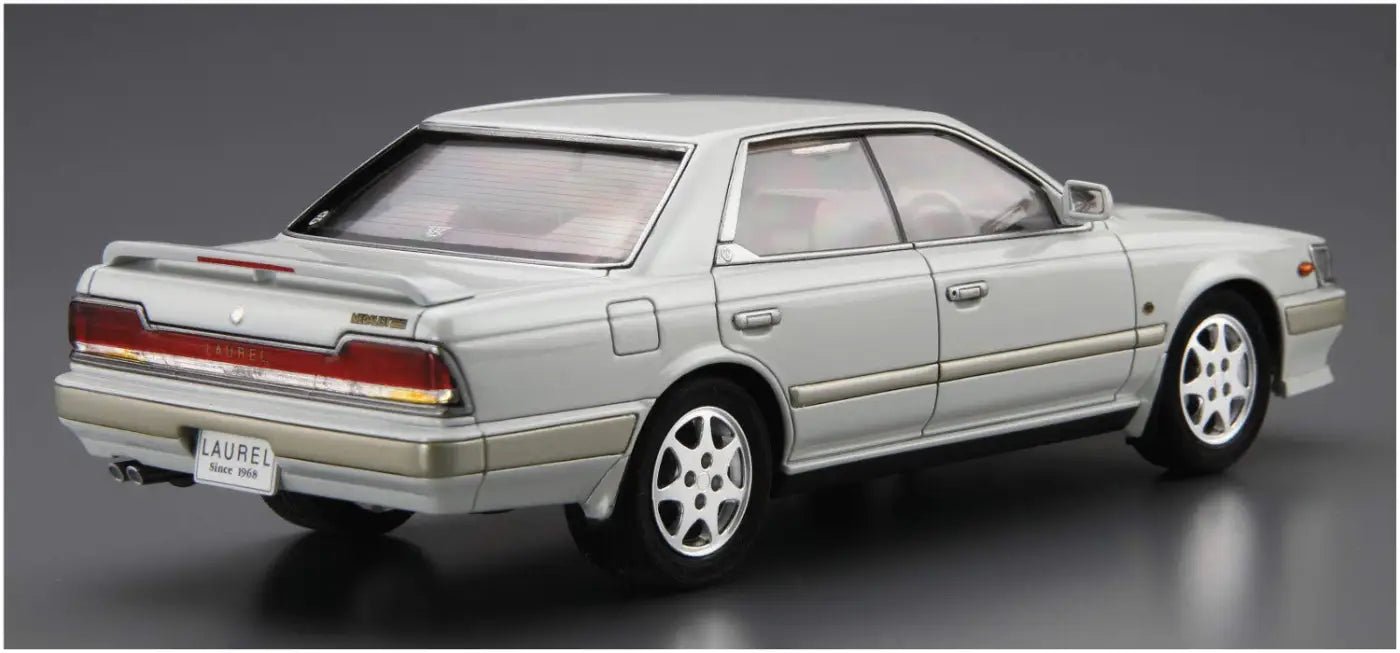 AOSHIMA The Model Car 1/24 Nissan Hc33 Laurel Medalist Club L '91 Plastic Model