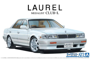 AOSHIMA The Model Car 1/24 Nissan Hc33 Laurel Medalist Club L '91 Plastic Model