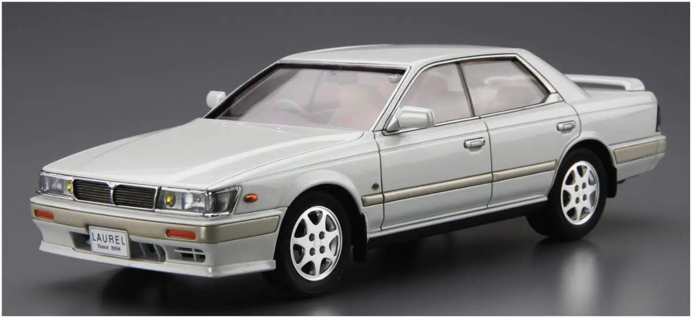 AOSHIMA The Model Car 1/24 Nissan Hc33 Laurel Medalist Club L '91 Plastic Model