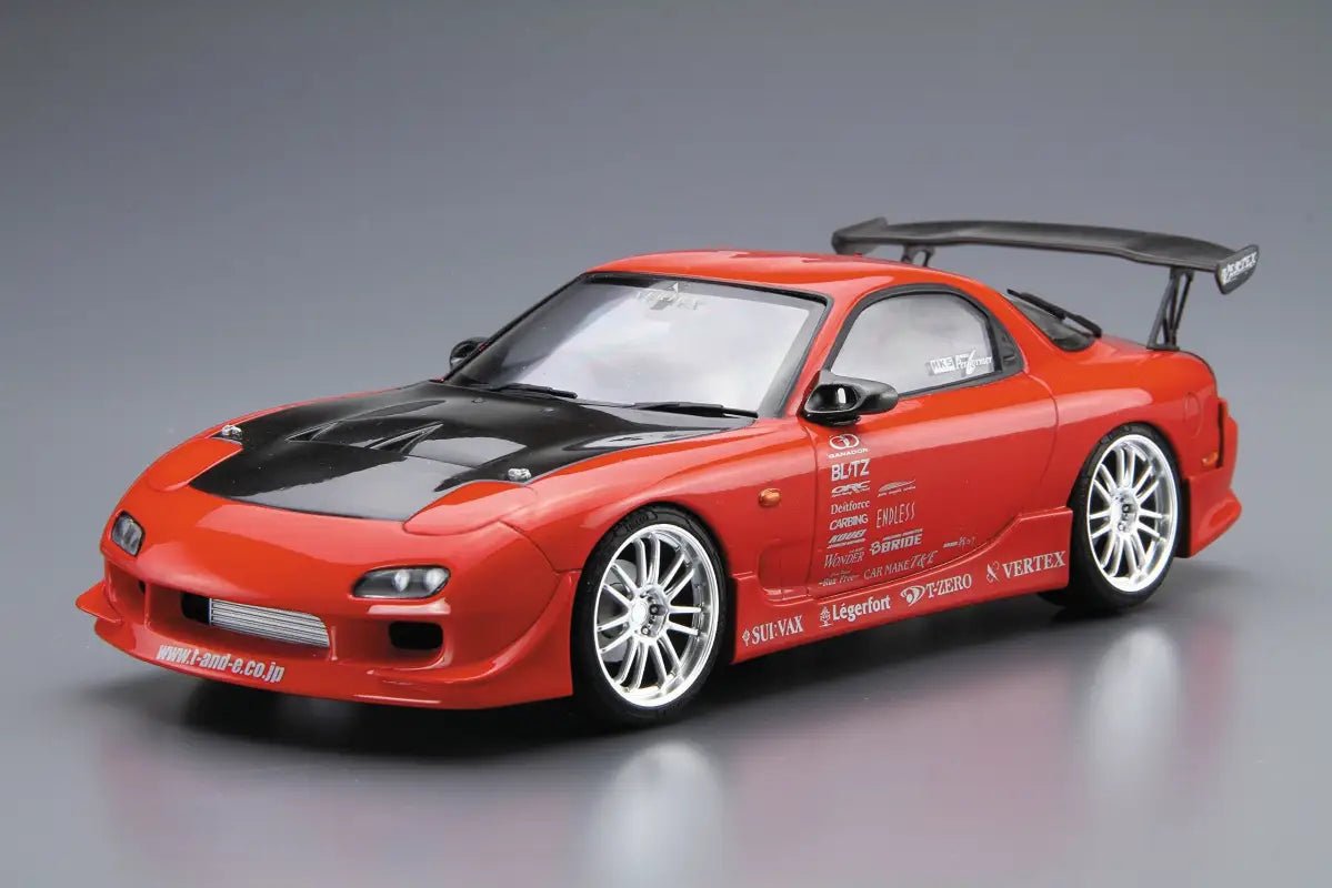 AOSHIMA The Tuned Car 1/24 Mazda Vertex Fd3S Rx - 7 '99 Plastic Model